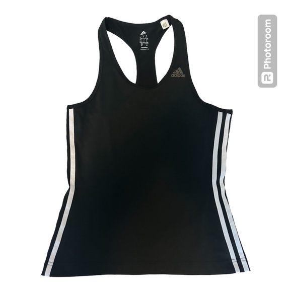 Adidas Climalite Racer Tank Top. Small. EUC - Picture 1 of 6